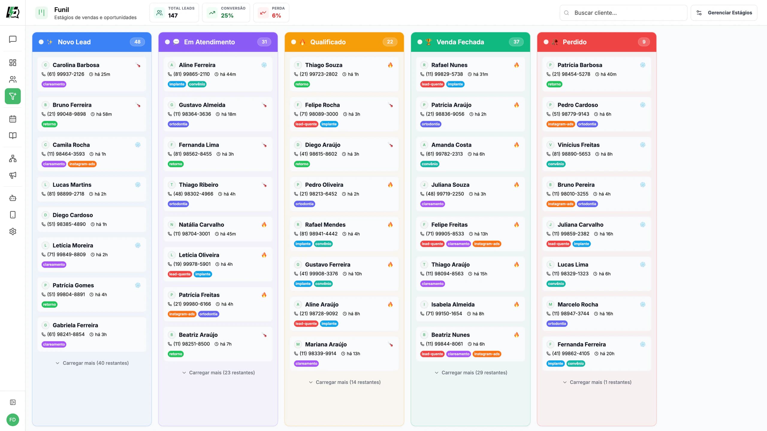 AI Chatbot + CRM — screenshot 3