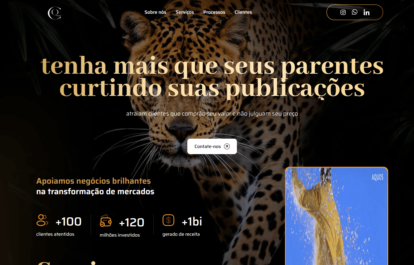 Landing Page — Carol Quintana — screenshot 1